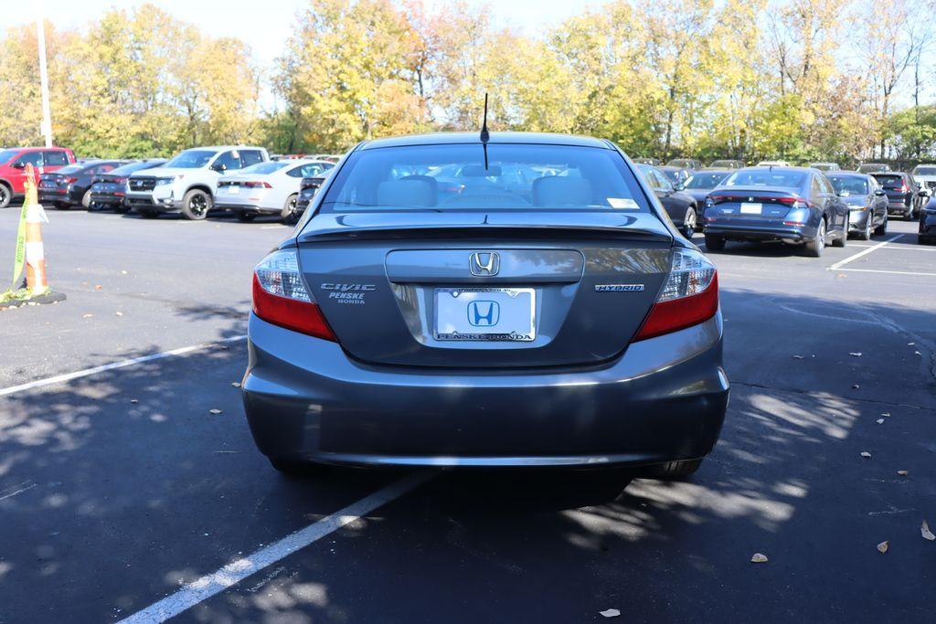 used 2012 Honda Civic Hybrid car, priced at $5,991