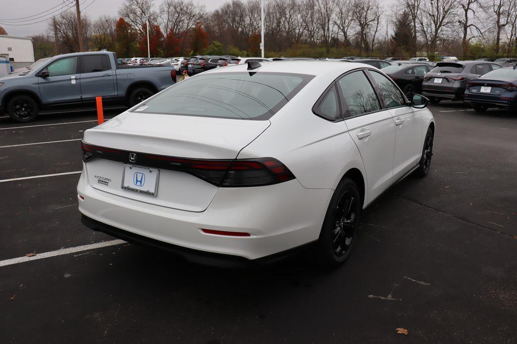 new 2025 Honda Accord car, priced at $31,110