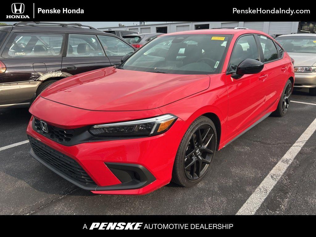 used 2022 Honda Civic car, priced at $24,491