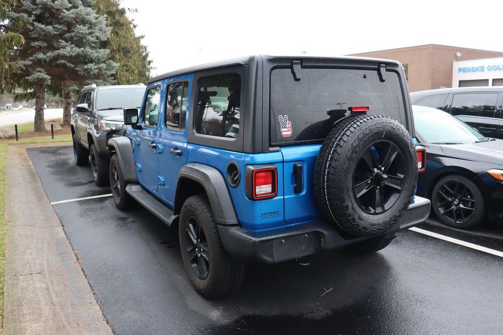 used 2021 Jeep Wrangler Unlimited car, priced at $31,991