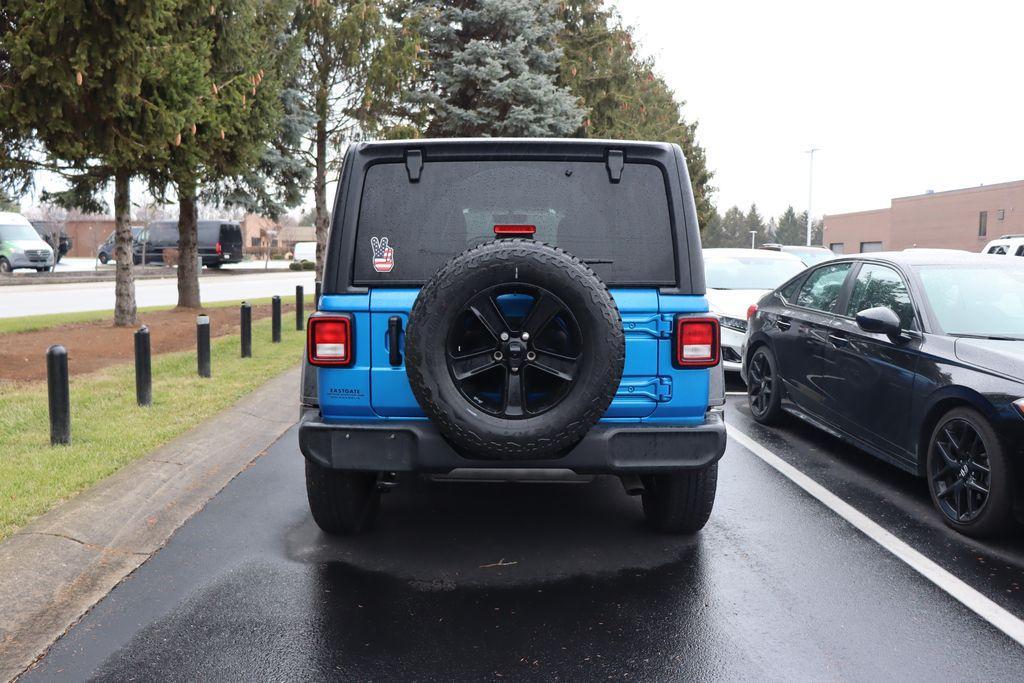 used 2021 Jeep Wrangler Unlimited car, priced at $31,991