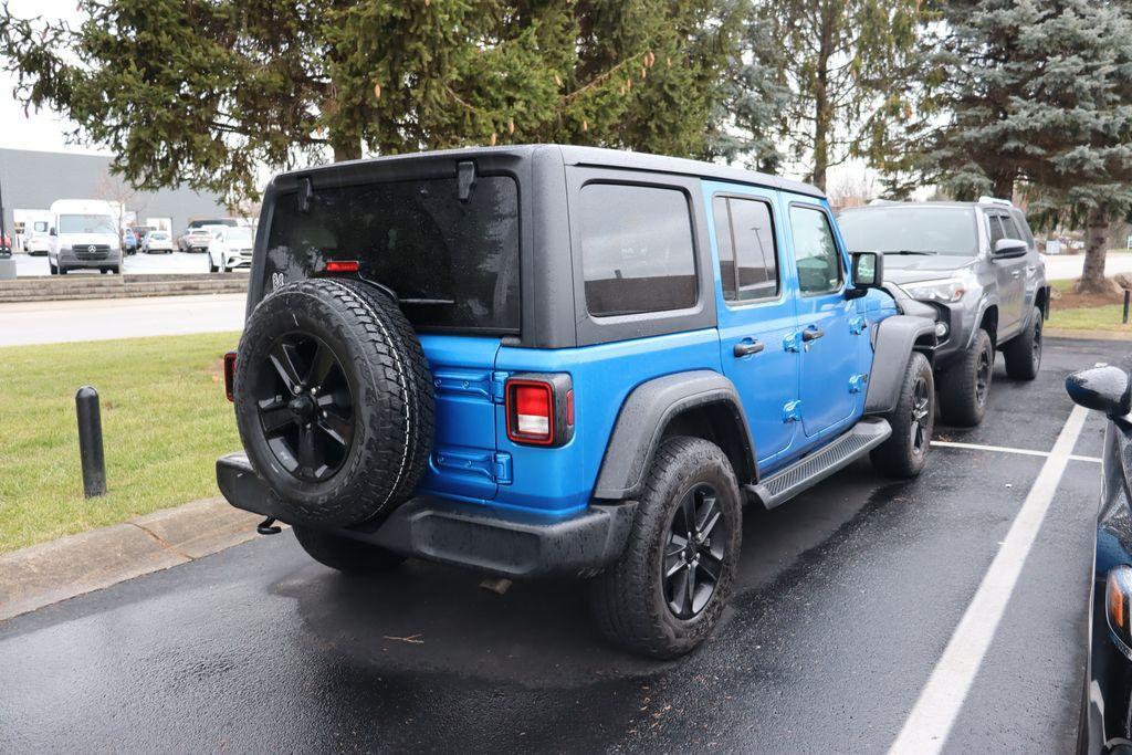 used 2021 Jeep Wrangler Unlimited car, priced at $31,991