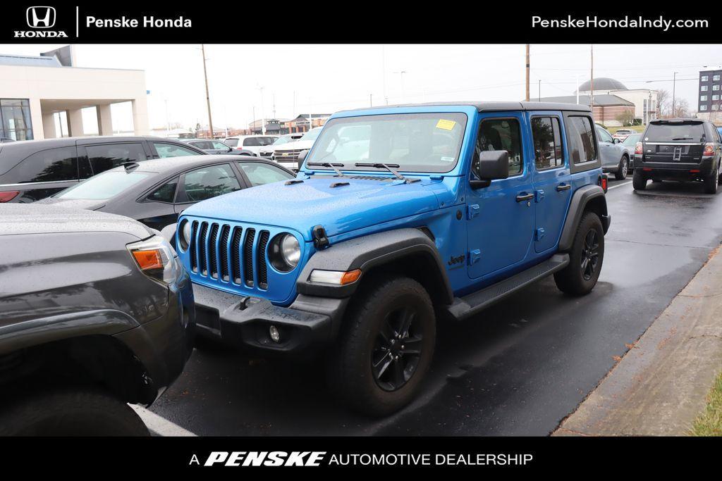 used 2021 Jeep Wrangler Unlimited car, priced at $31,991