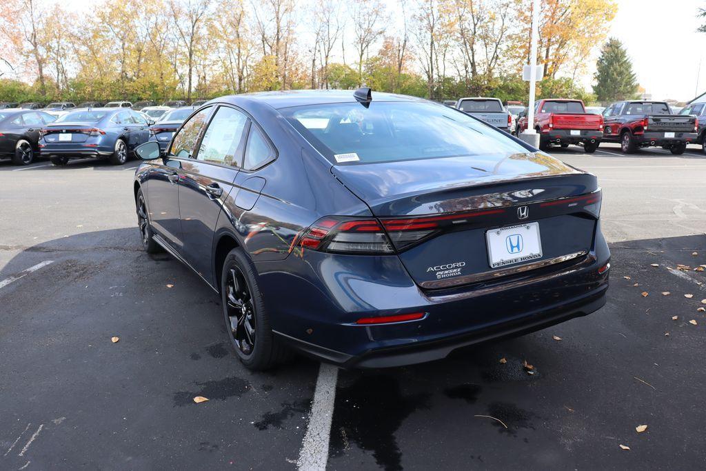 new 2025 Honda Accord car, priced at $30,710