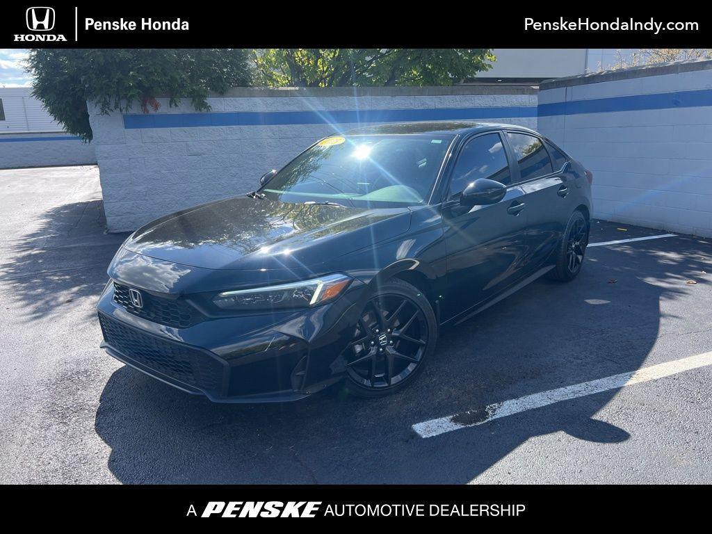 used 2025 Honda Civic car, priced at $25,792