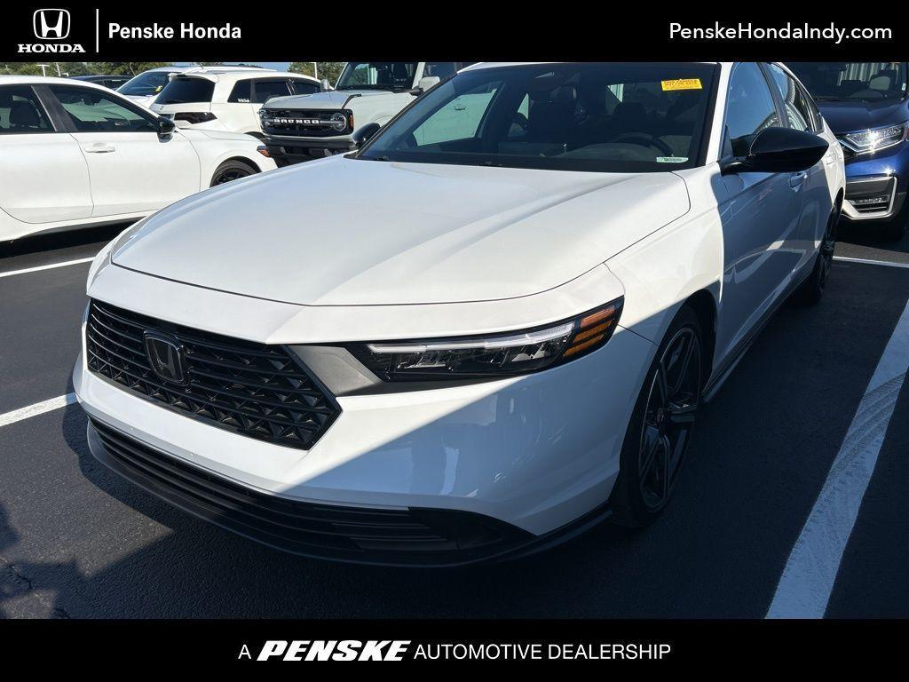 used 2023 Honda Accord Hybrid car, priced at $27,991