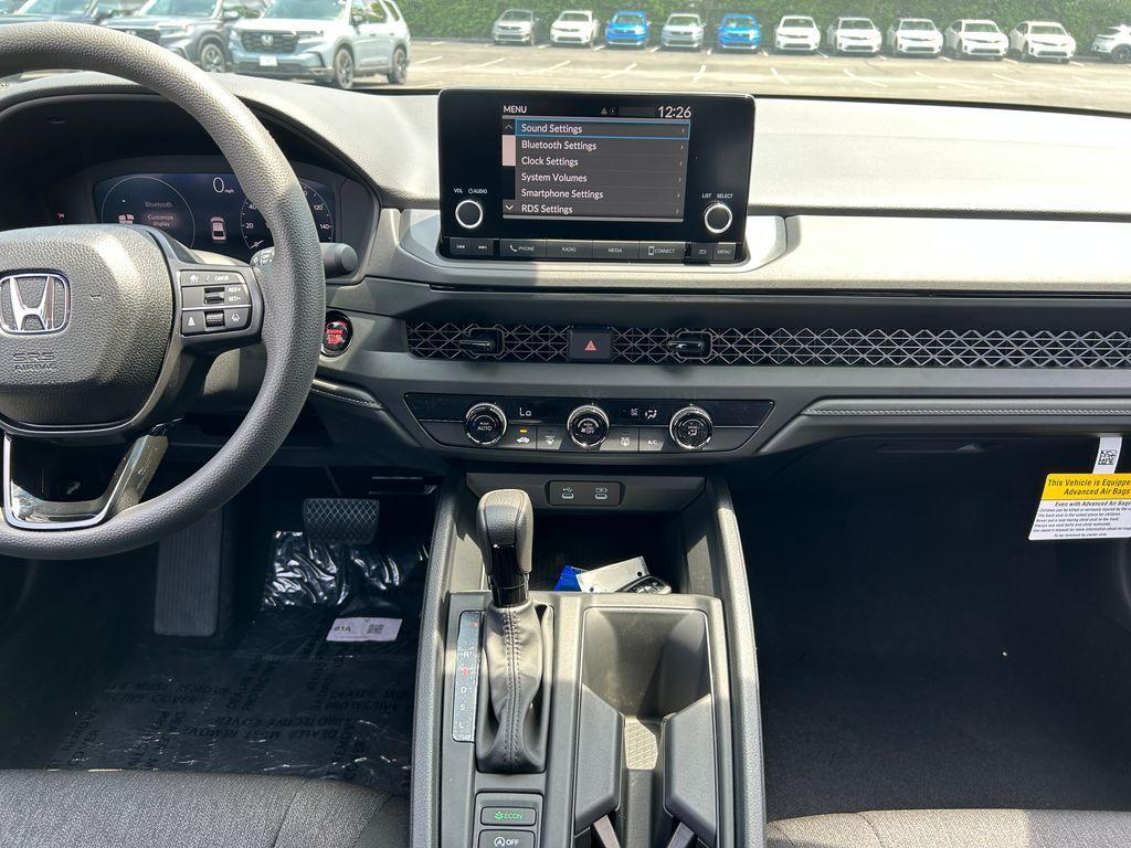 new 2025 Honda Accord car, priced at $28,357