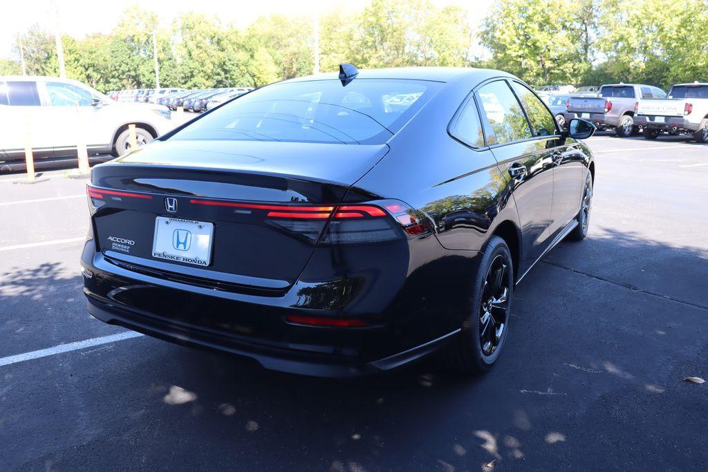 new 2025 Honda Accord car, priced at $30,655