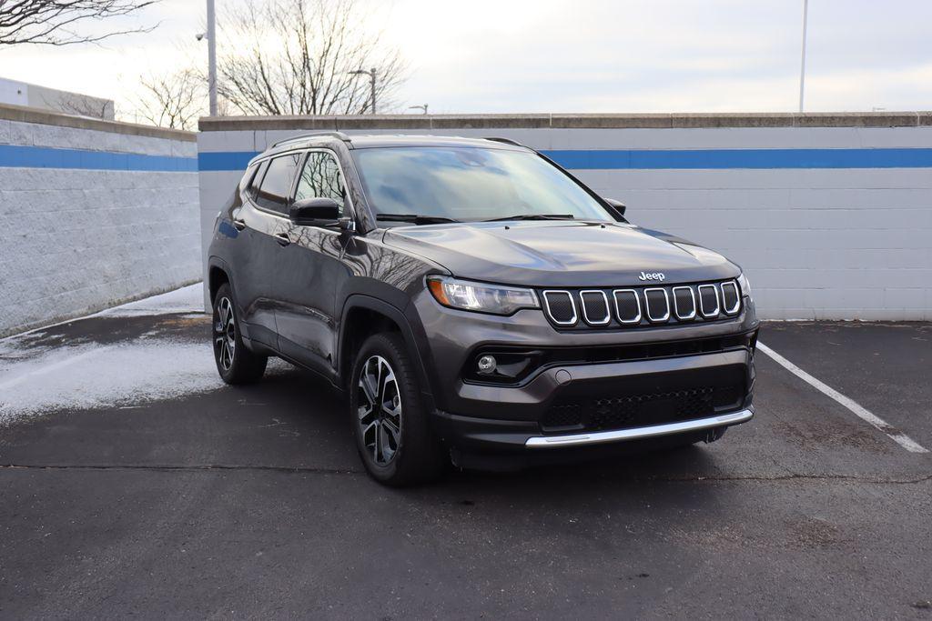 used 2022 Jeep Compass car, priced at $21,933