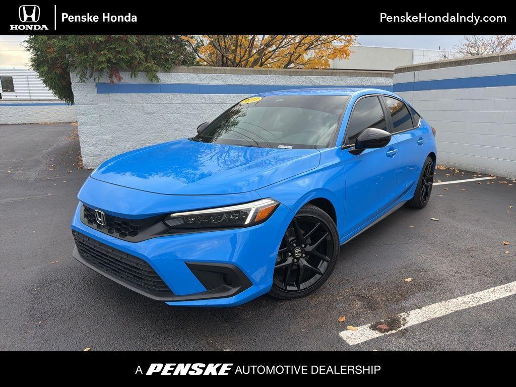 used 2024 Honda Civic car, priced at $24,793