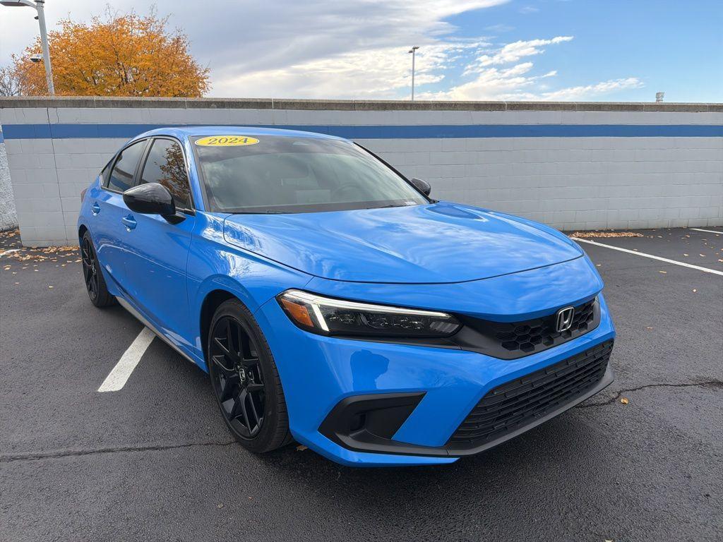 used 2024 Honda Civic car, priced at $24,793
