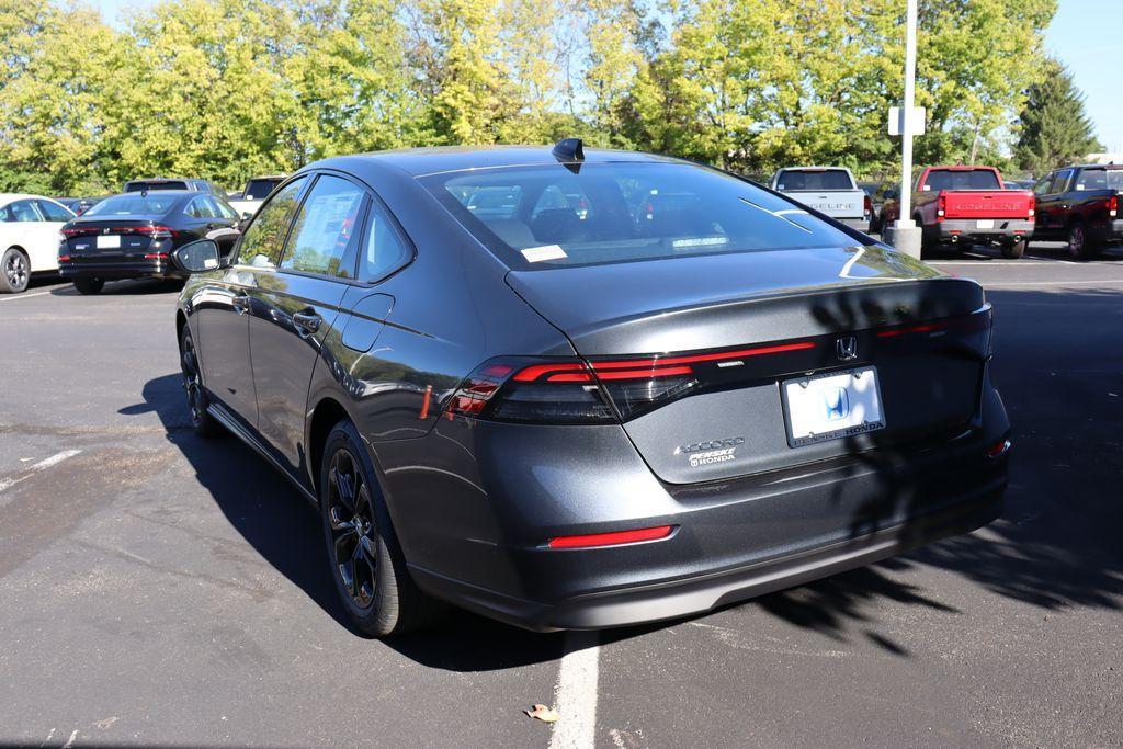 new 2025 Honda Accord car, priced at $30,655