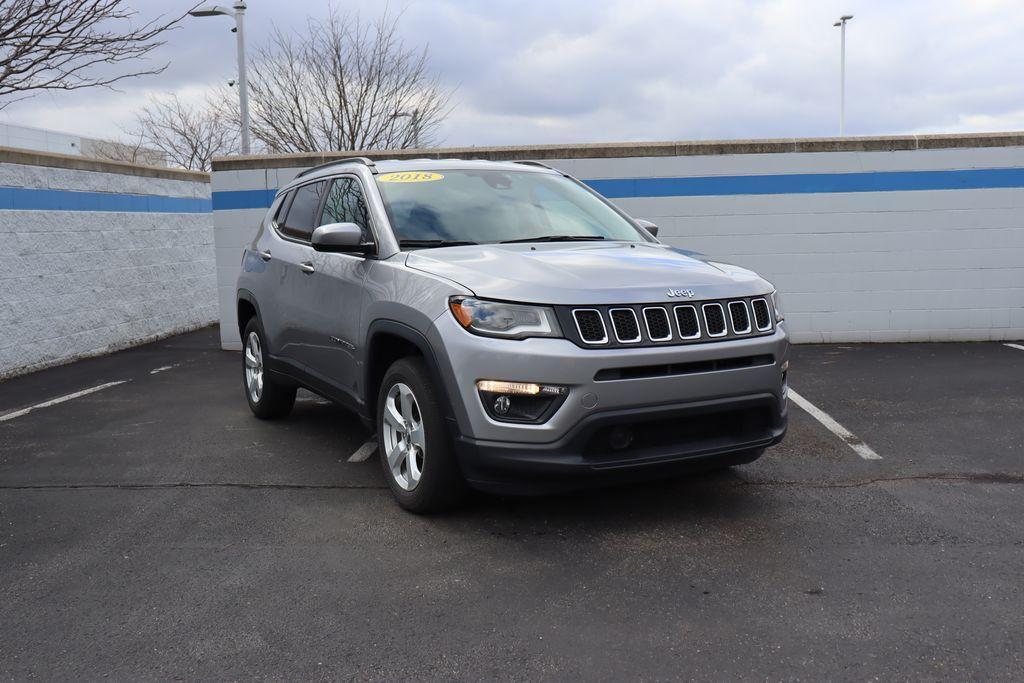 used 2018 Jeep Compass car, priced at $14,393