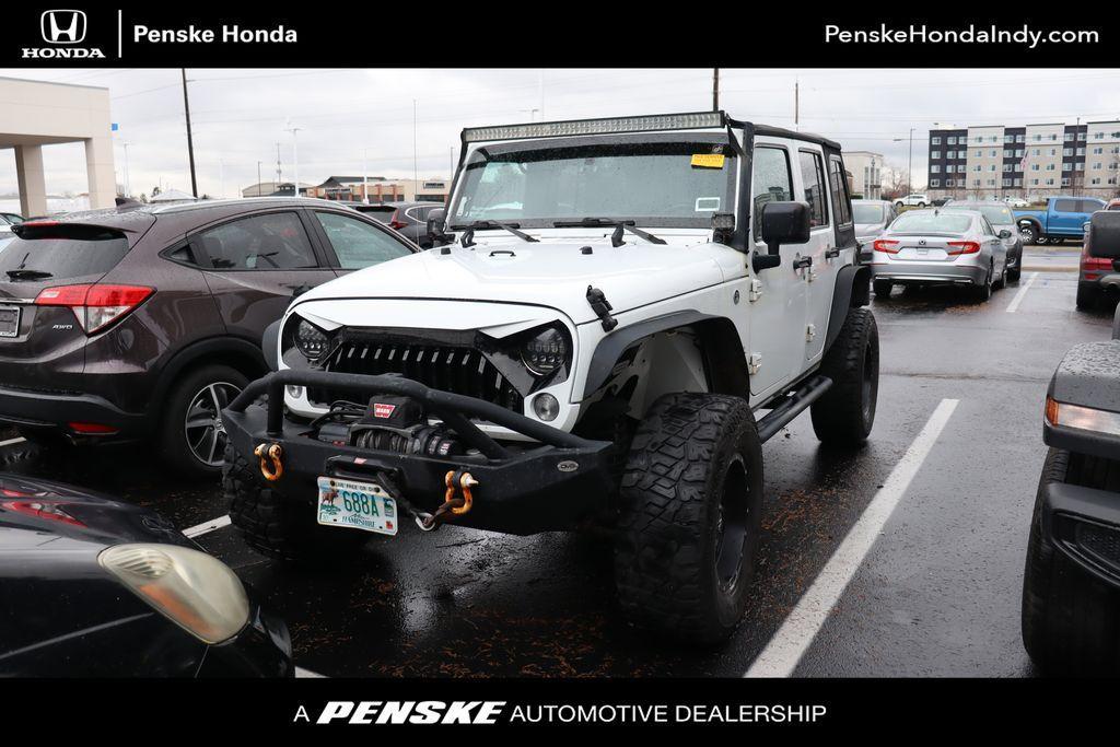 used 2016 Jeep Wrangler Unlimited car, priced at $20,991