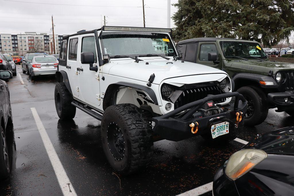 used 2016 Jeep Wrangler Unlimited car, priced at $20,991