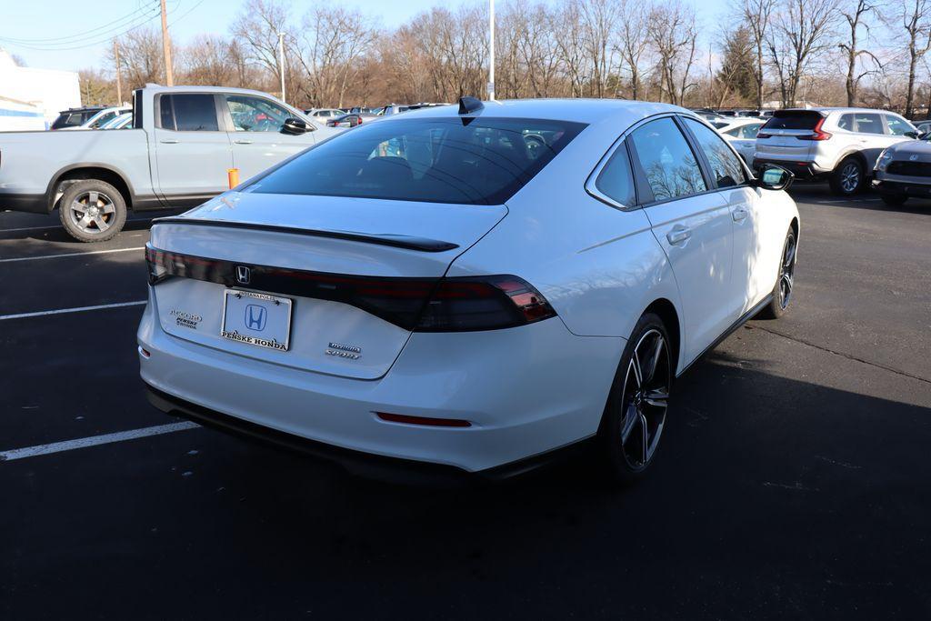 used 2024 Honda Accord Hybrid car, priced at $29,633