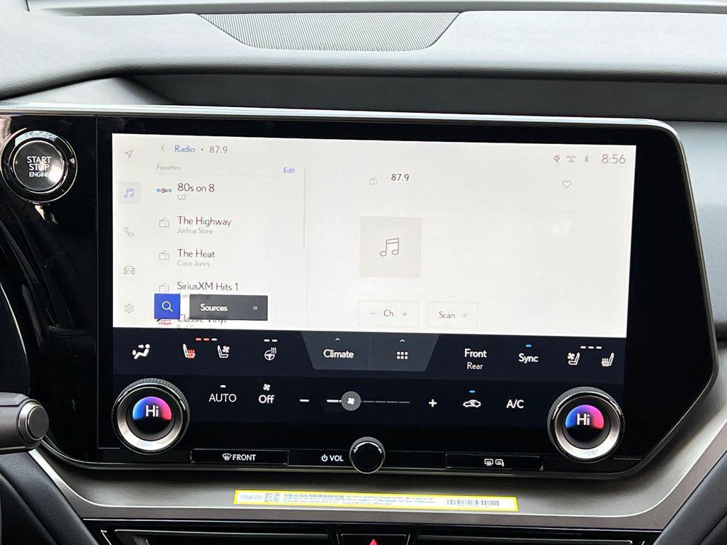 new 2026 Lexus TX 350 car, priced at $64,843