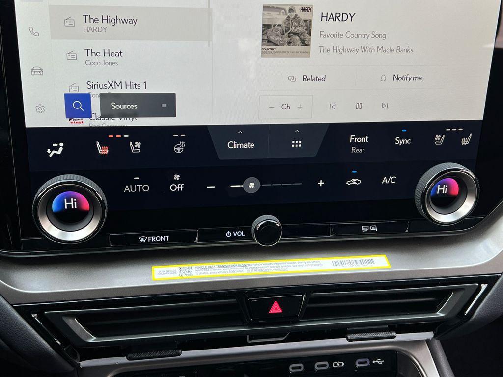 new 2026 Lexus TX 350 car, priced at $64,843