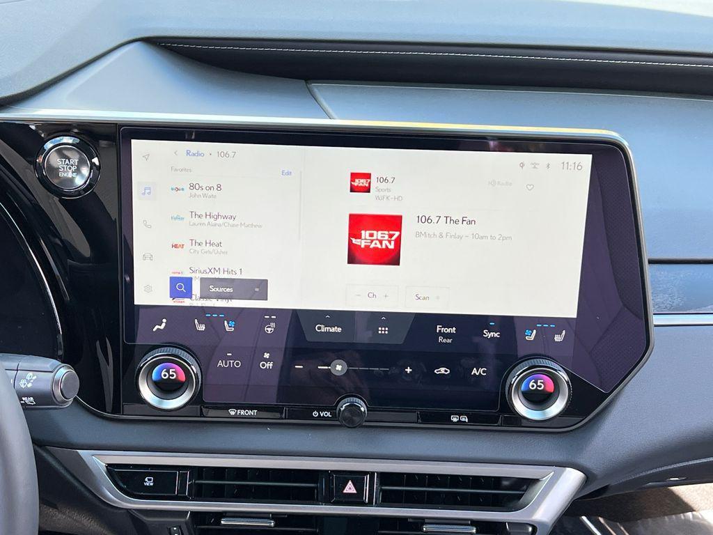 used 2025 Lexus RX 350 car, priced at $51,599