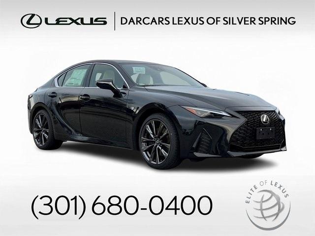 new 2024 Lexus IS 350 car, priced at $52,550