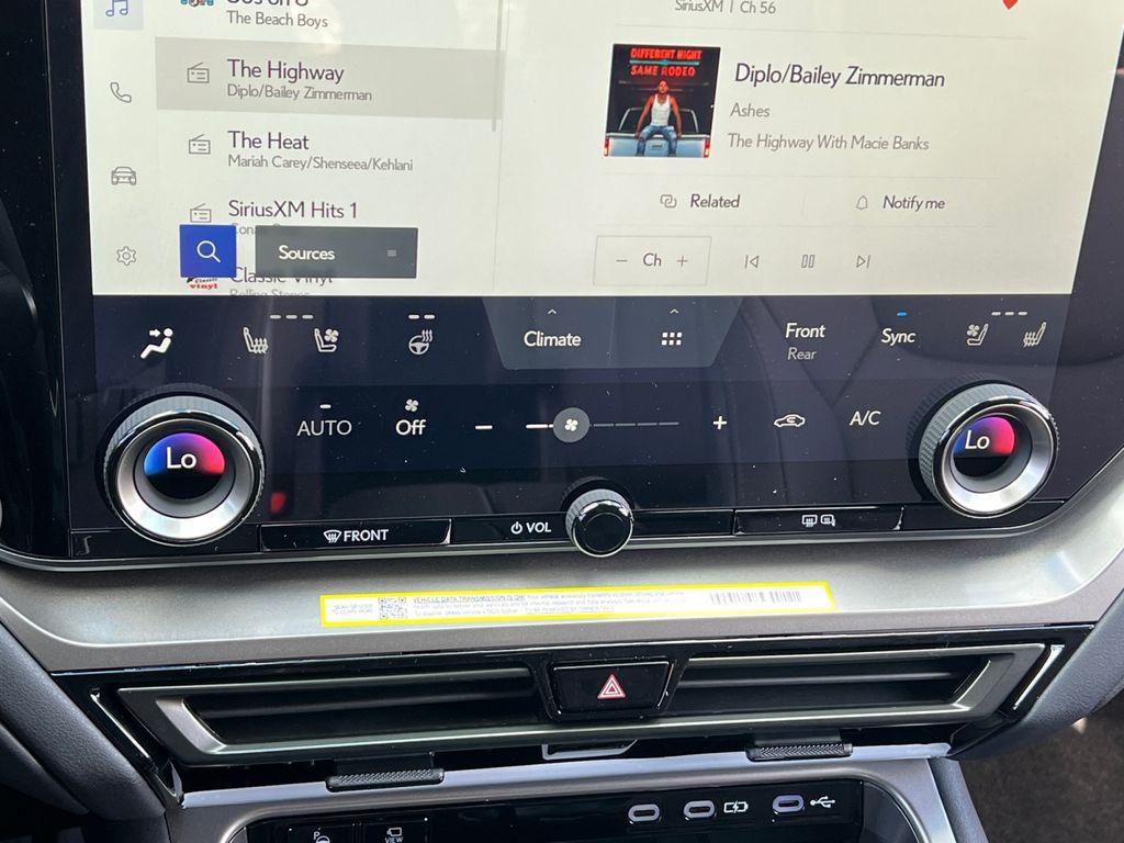 new 2026 Lexus TX 350 car, priced at $64,334