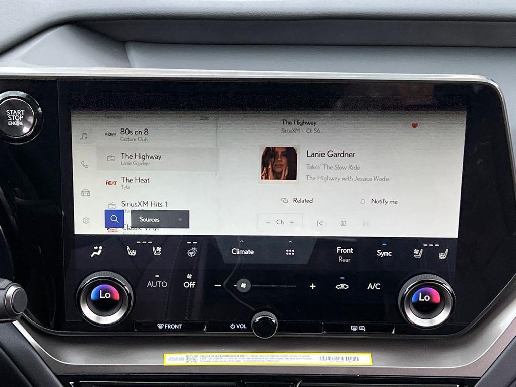 new 2026 Lexus TX 350 car, priced at $63,984