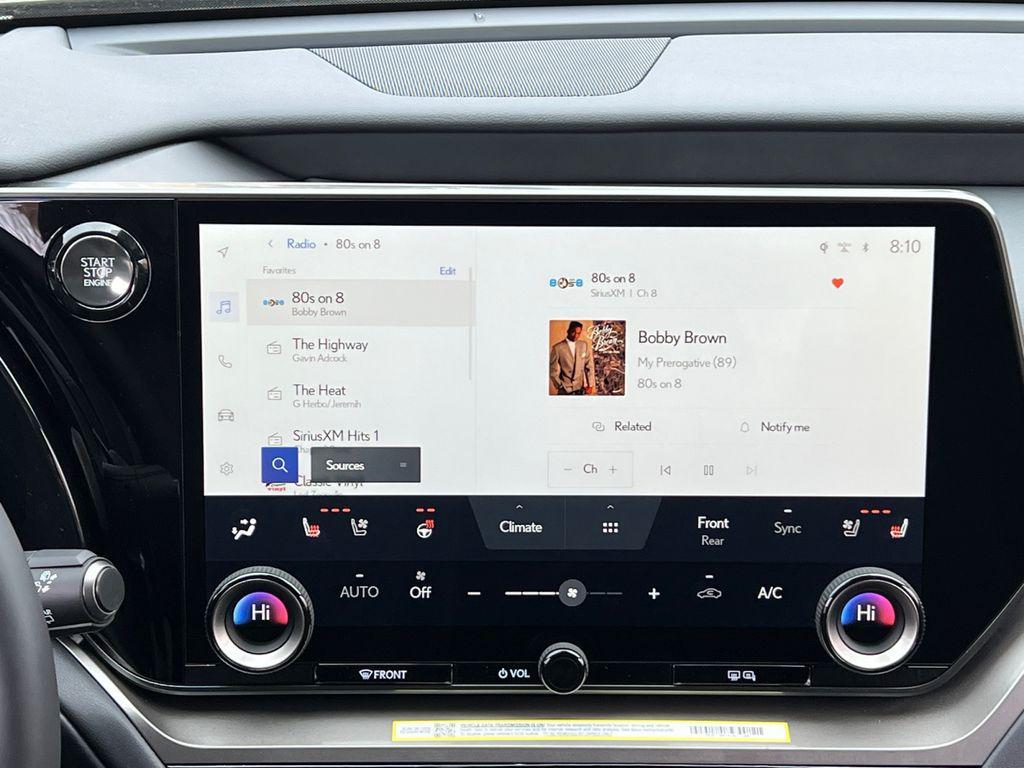 new 2026 Lexus TX 350 car, priced at $63,723