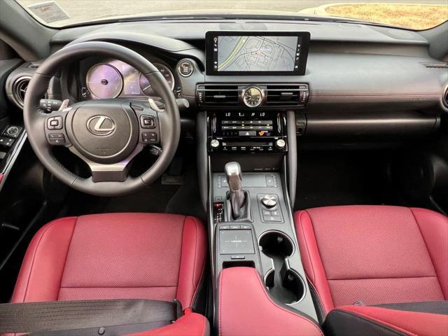 used 2024 Lexus IS 350 car, priced at $47,763