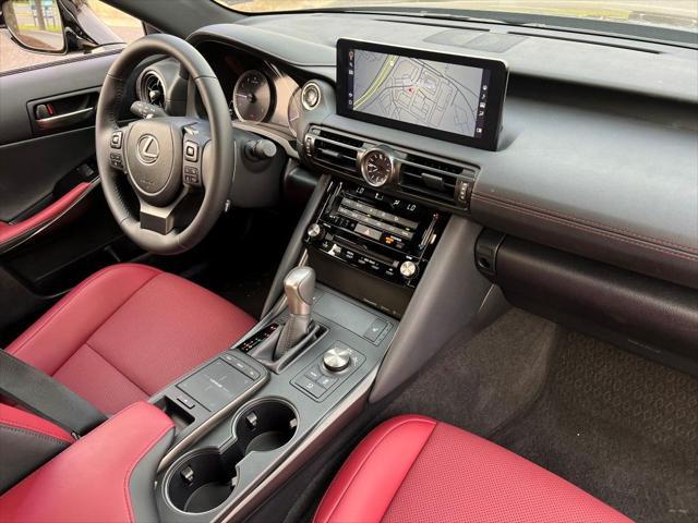 used 2024 Lexus IS 350 car, priced at $47,763