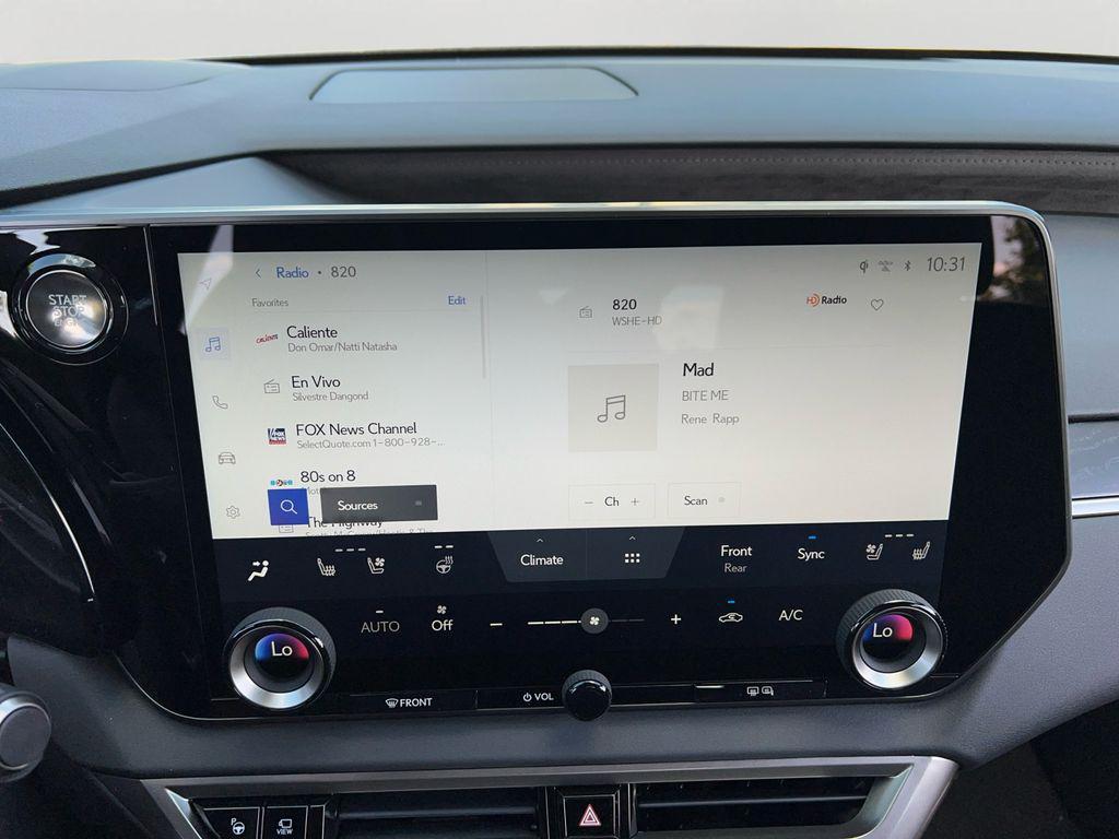 used 2025 Lexus RX 350 car, priced at $62,831