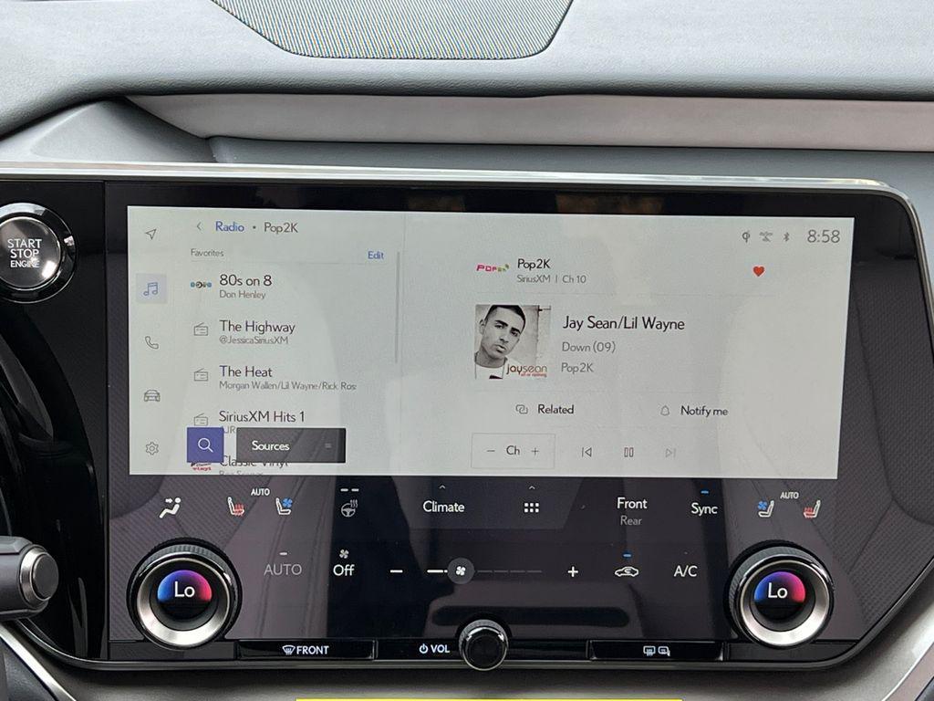 new 2026 Lexus TX 350 car, priced at $62,923