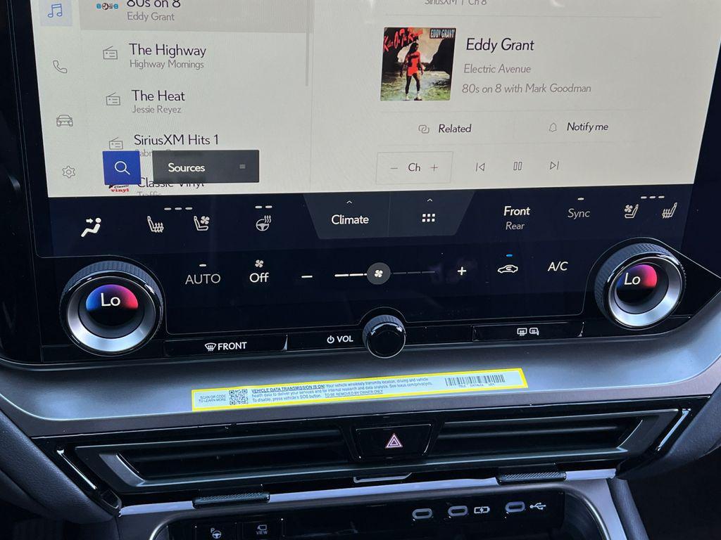 new 2026 Lexus TX 350 car, priced at $71,192