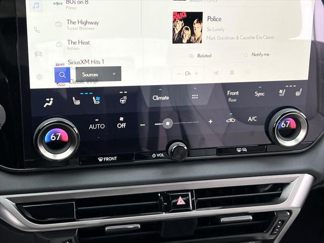 new 2025 Lexus RX 350 car, priced at $58,628
