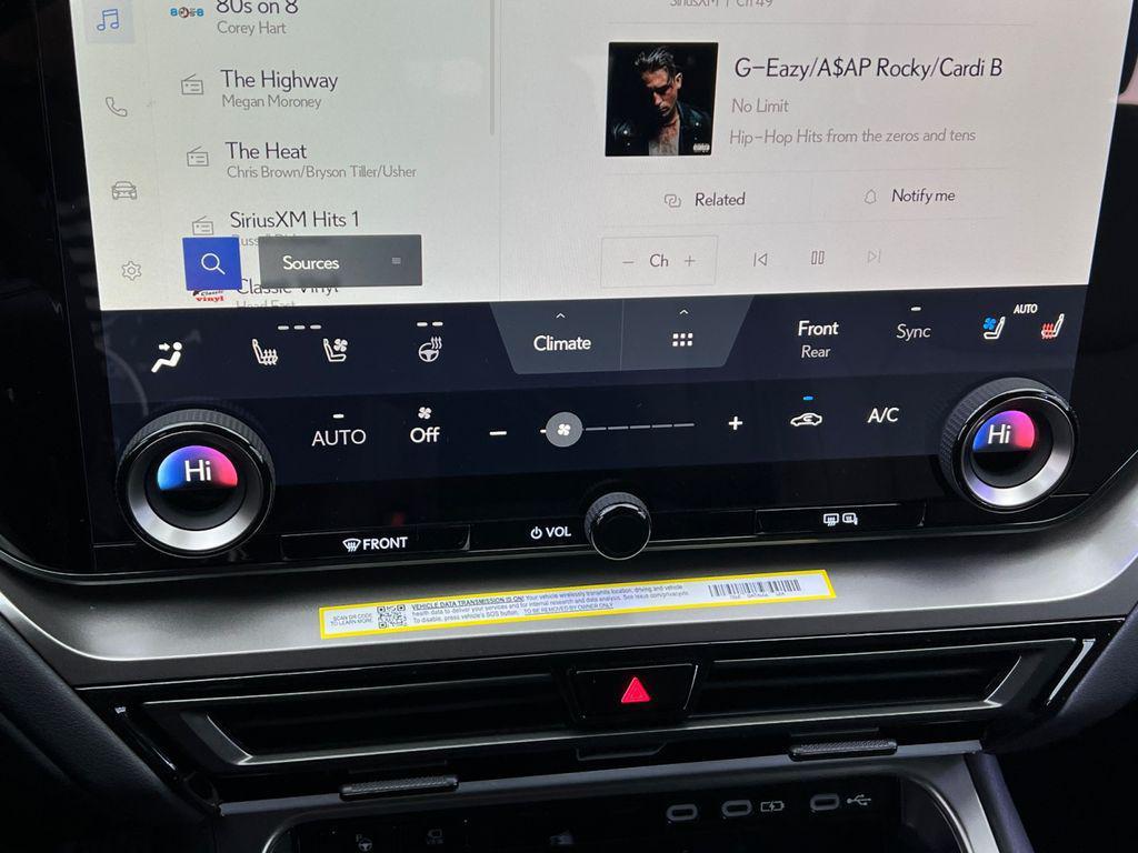 new 2026 Lexus TX 350 car, priced at $64,083