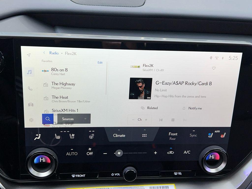 new 2026 Lexus TX 350 car, priced at $64,083