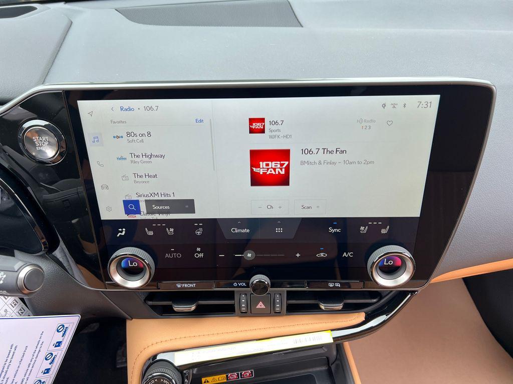 new 2026 Lexus NX 350 car, priced at $50,244