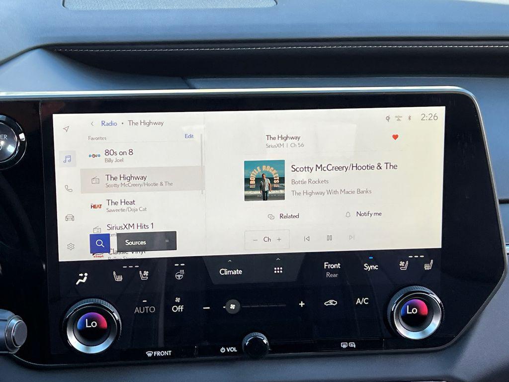 new 2026 Lexus RX 350 car, priced at $62,505