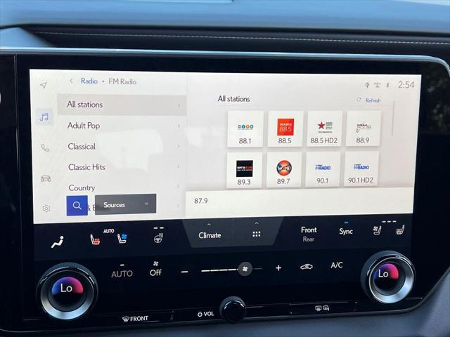 new 2025 Lexus RX 350 car, priced at $54,335