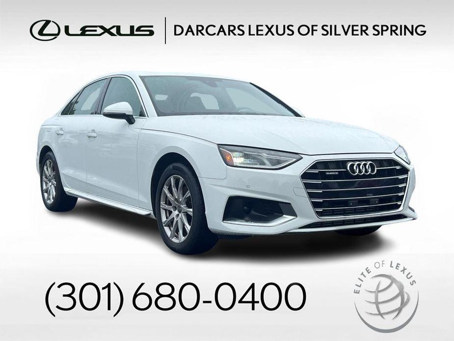 used 2021 Audi A4 car, priced at $25,800