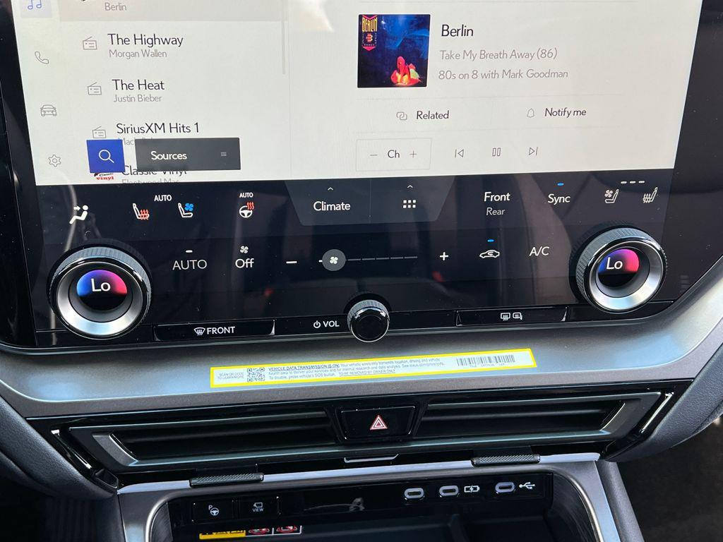 new 2026 Lexus TX 350 car, priced at $71,028