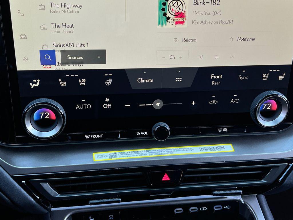 new 2026 Lexus TX 350 car, priced at $64,968