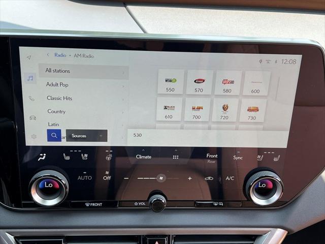 new 2025 Lexus RX 350 car, priced at $55,035