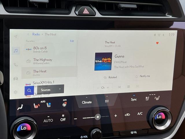 new 2025 Lexus RZ 300e car, priced at $48,360