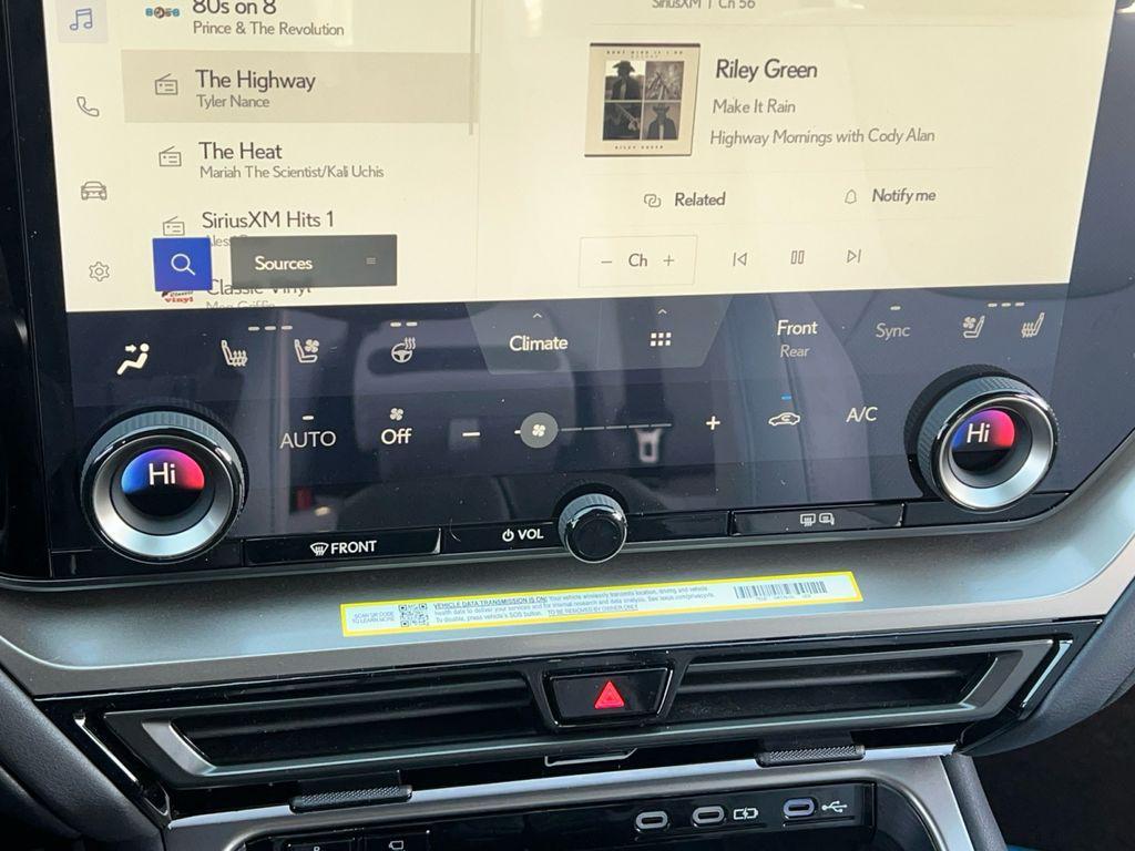 new 2026 Lexus TX 350 car, priced at $70,588