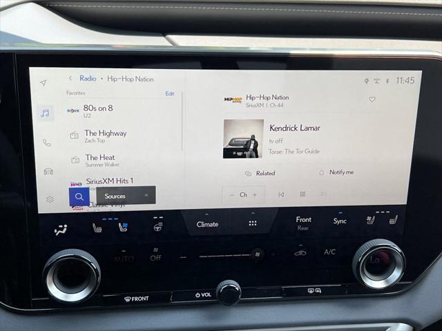 new 2025 Lexus RX 350 car, priced at $56,285