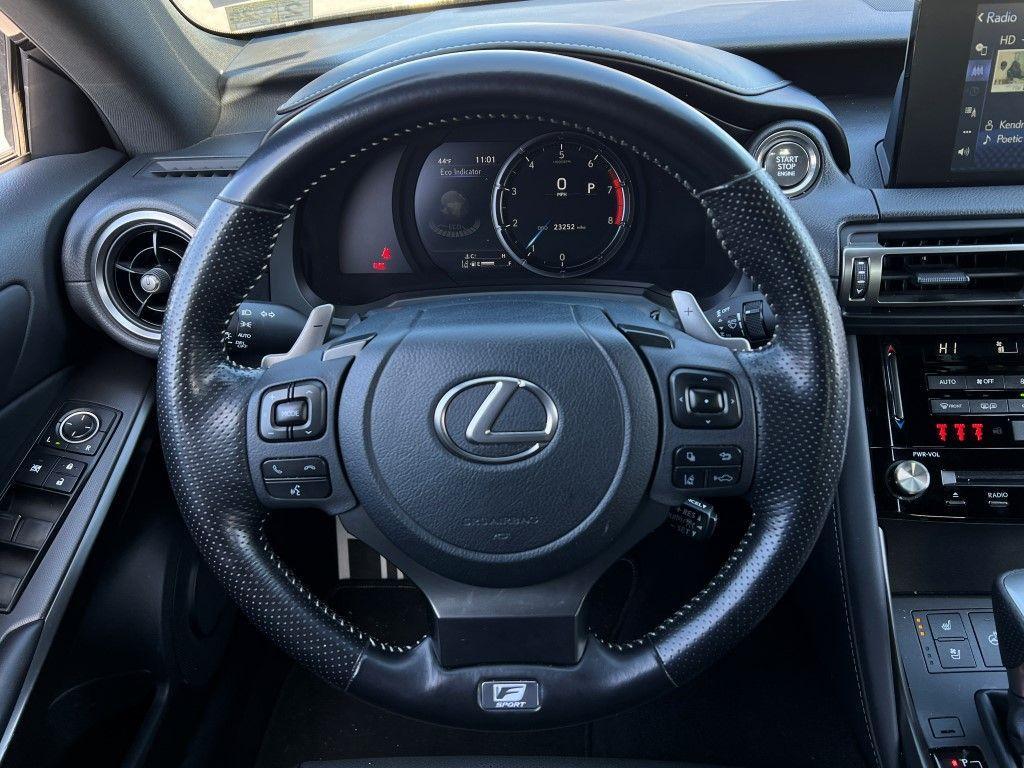 used 2021 Lexus IS 350 car, priced at $36,722