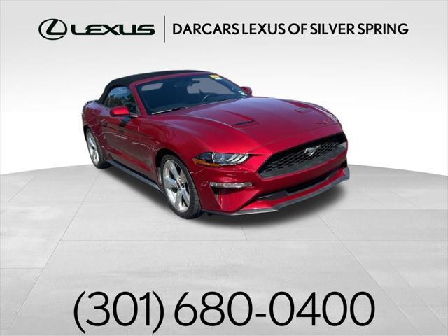 used 2019 Ford Mustang car, priced at $22,300