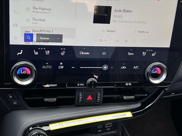 new 2025 Lexus NX 350 car, priced at $57,078