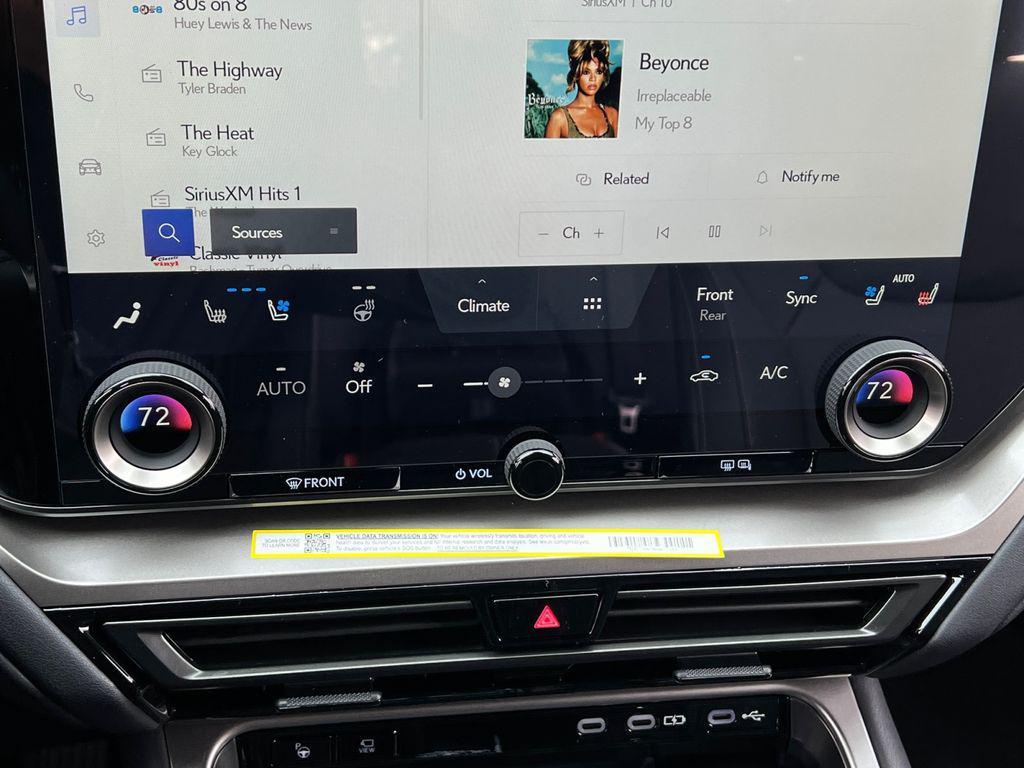 new 2026 Lexus TX 350 car, priced at $63,124