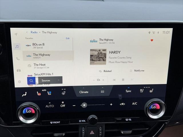 new 2025 Lexus NX 350 car, priced at $48,944